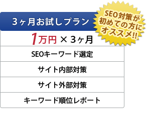 SEO対策が初めての方にオススメ SEO対策が初めての方にオススメ